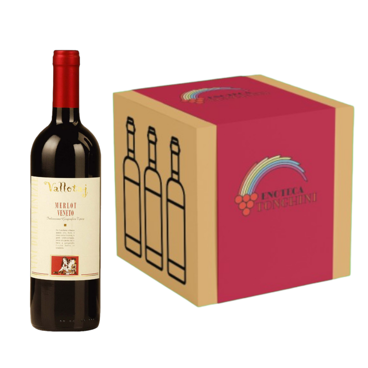 Merlot IGT Veneto Vallotaj (6 bottiglie)