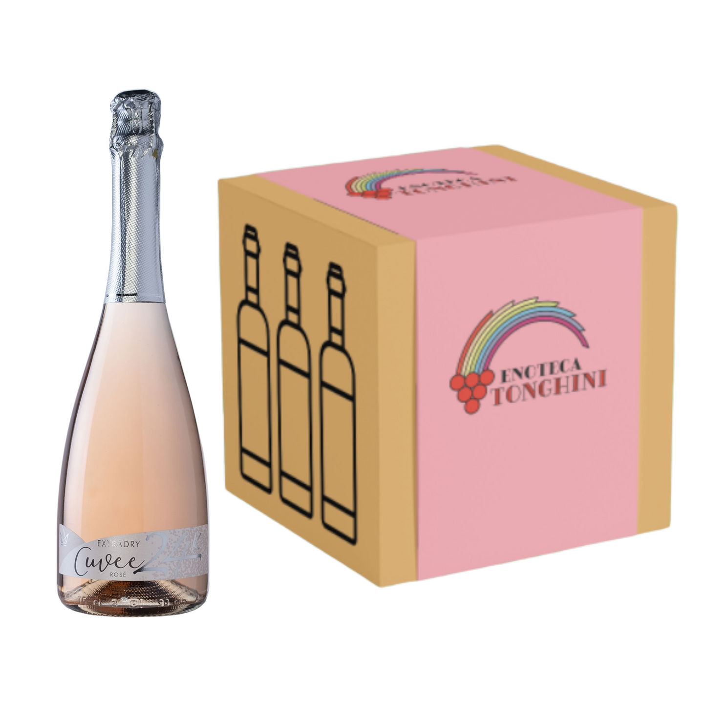 Spumante Rosè Cuveé Extra Dry (6 bottiglie)