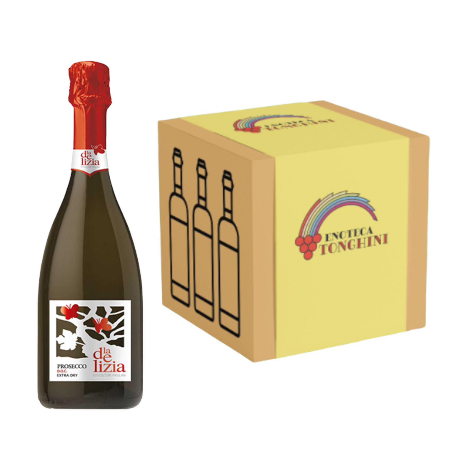 Prosecco DOC Extra Dry Farfalla (6 bottiglie)